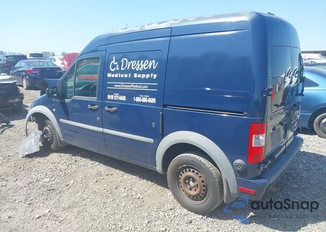 2010 Ford Transit Connect Xlt from USA, damaged, VIN NM0LS7DN9AT027331